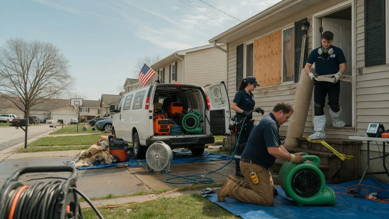 Water Damage Restoration in Waco, NC near me